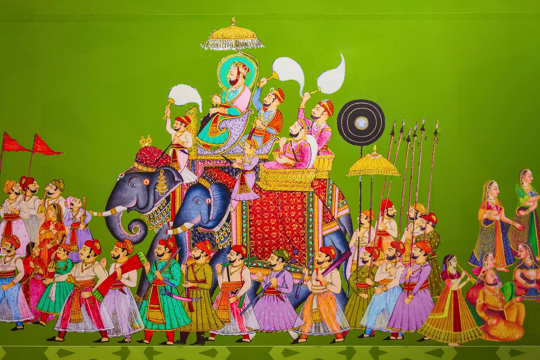 Circuit Rajasthan & Kerala Taj Mahal, Backwaters